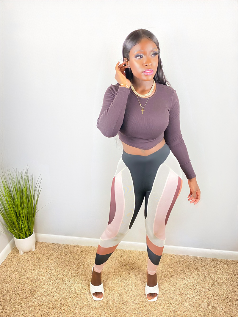 Color Block Leggings